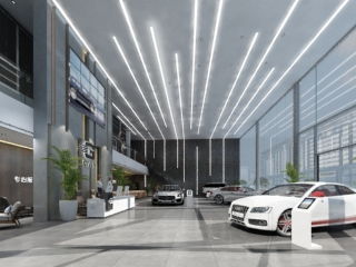 廣東省深圳市3000㎡汽修廠設計裝修的風格、效果及專業設計服務